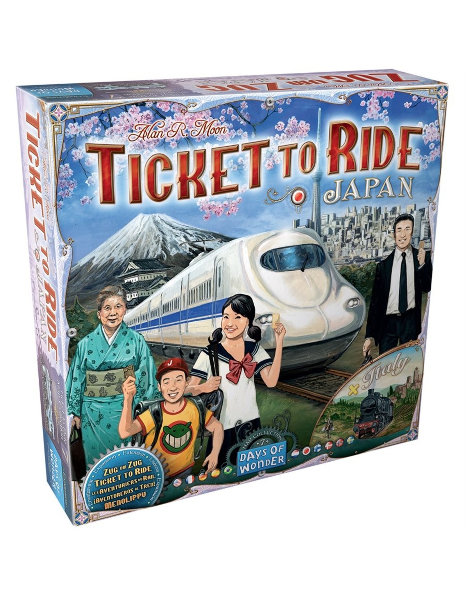 Days of Wonder Ticket to Ride: Map #7 -Japan/Italy