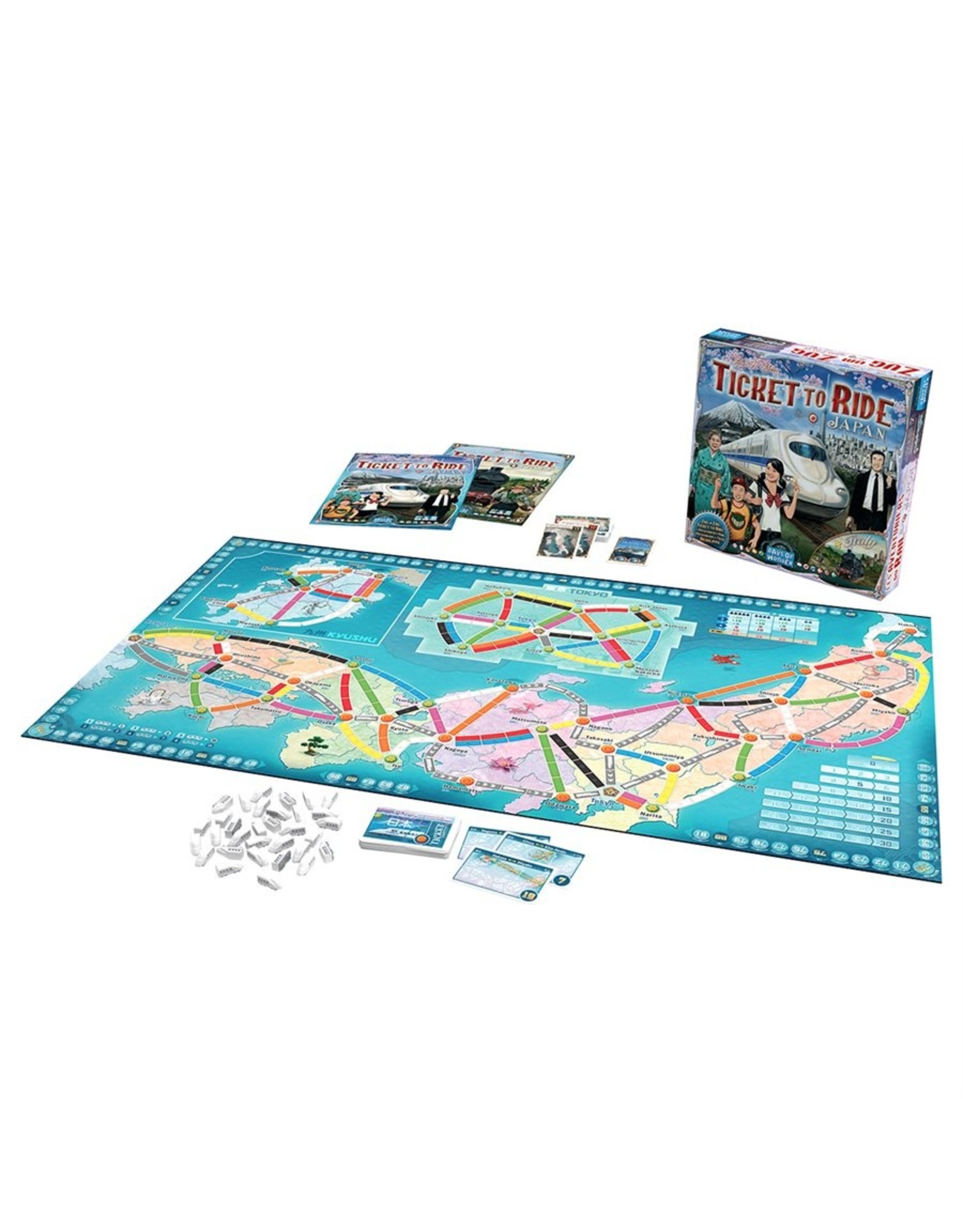 Days of Wonder Ticket to Ride: Map #7 -Japan/Italy