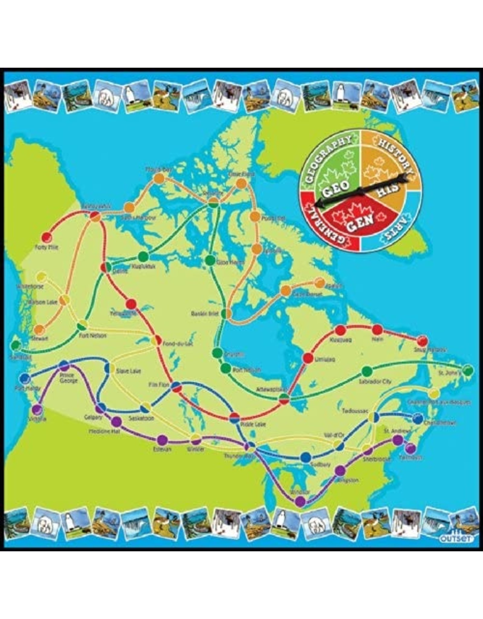 Outset Media Canadian Trivia: Family Edition