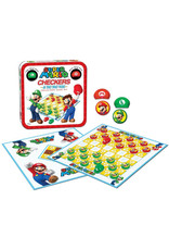 USAopoly Super Mario Checkers & Tic Tac Toe Collector's Game Set