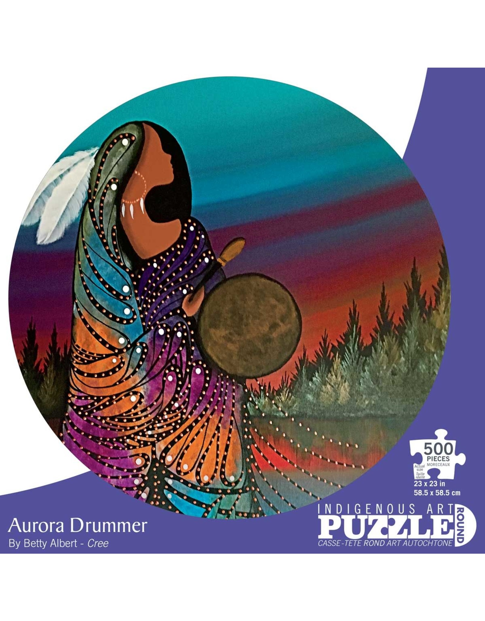 Indigenous Collection Aurora Drummer 500pc