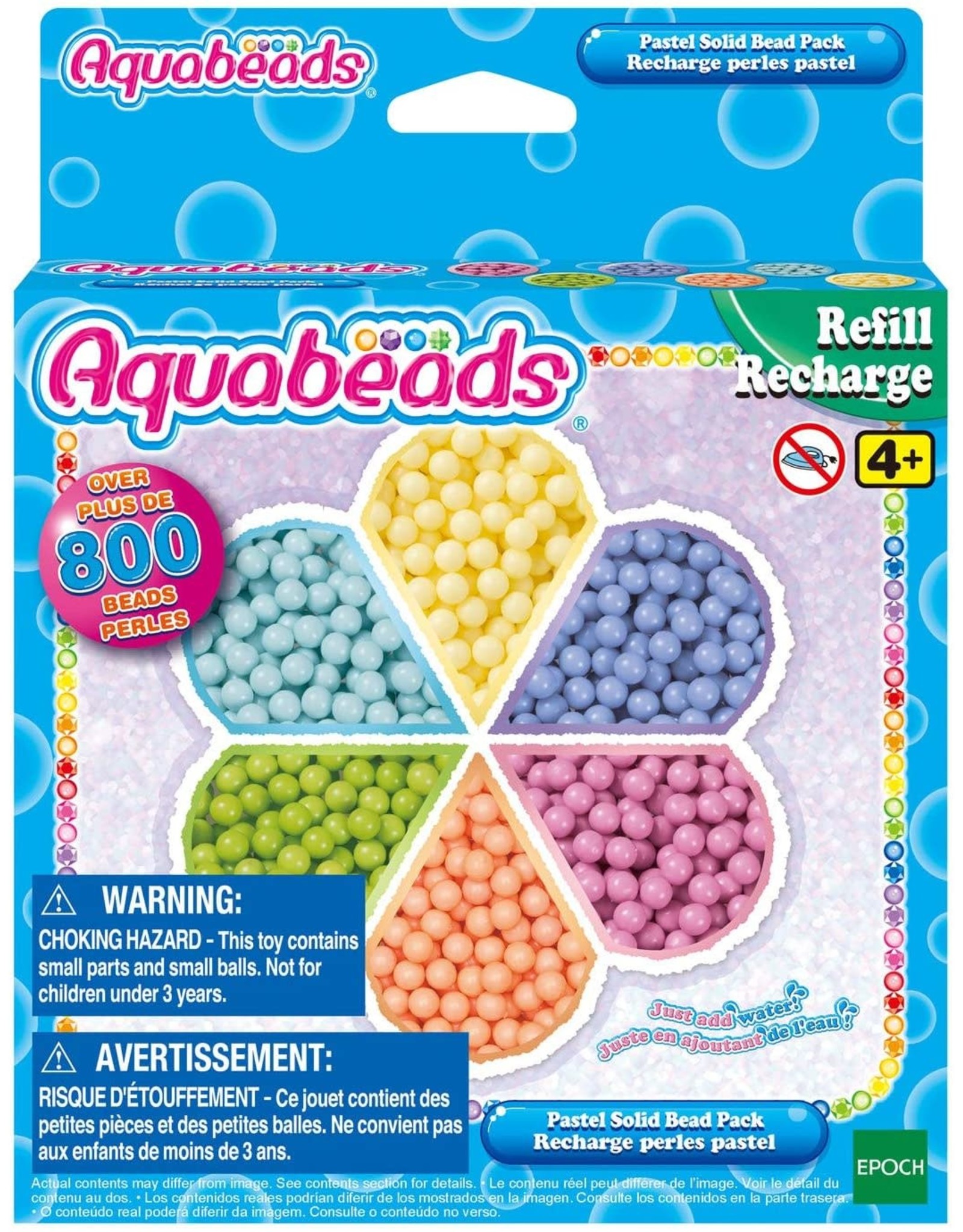 Aquabeads Pastel Solid Bead Refill Pack - Tumbleweed Toys