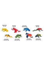 Safari Ltd. Poison Dart Frogs Toob - Detailed Figurines of Green, Blue,  Yellow, Gold, Red, Sira Dart Frogs - Fun Educational Play Toy for Boys,  Girls