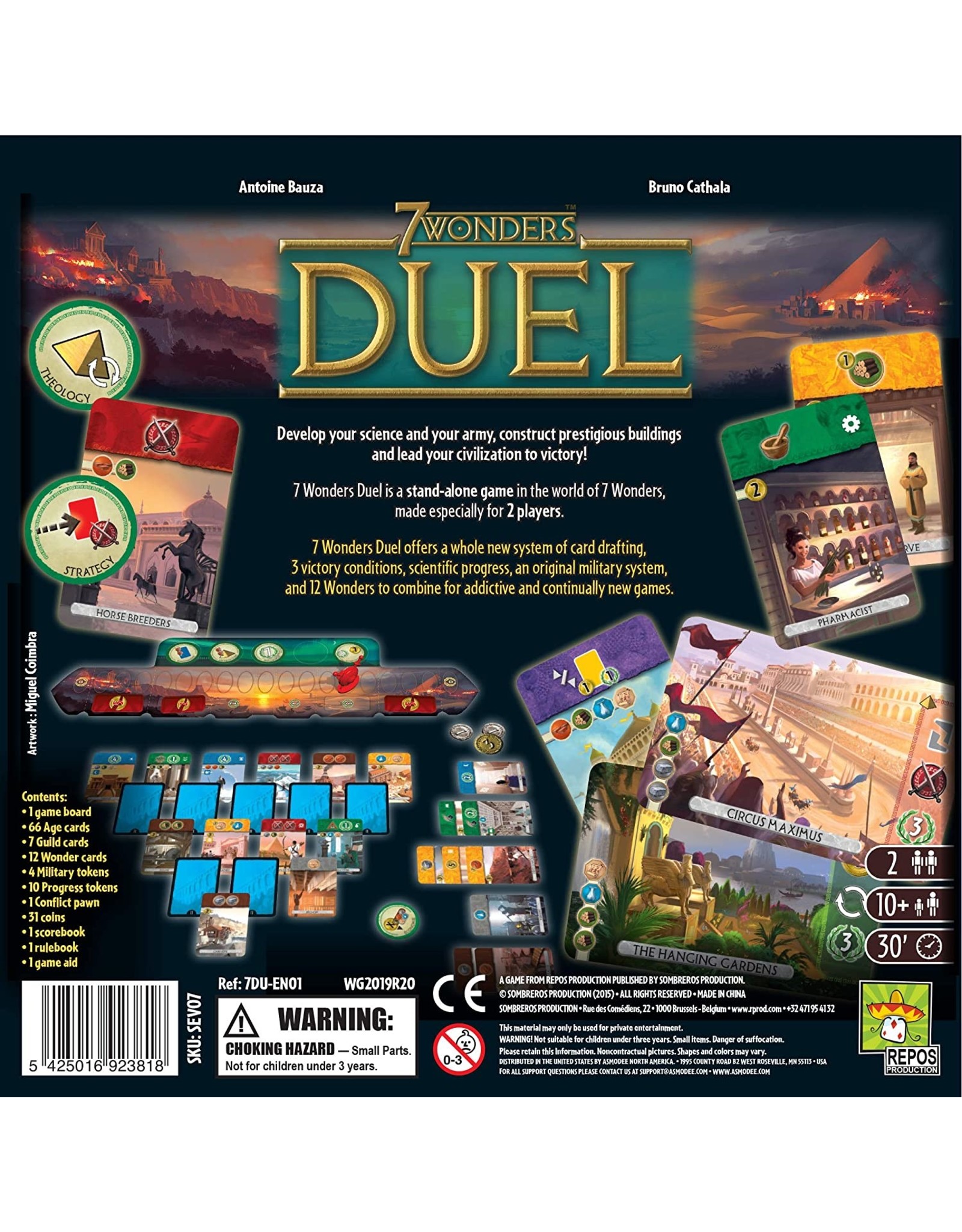 Repos Production 7 Wonders - Duel