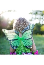 Great Pretenders Green Fairy Blooms Deluxe Dress & Wings, Size 3/4