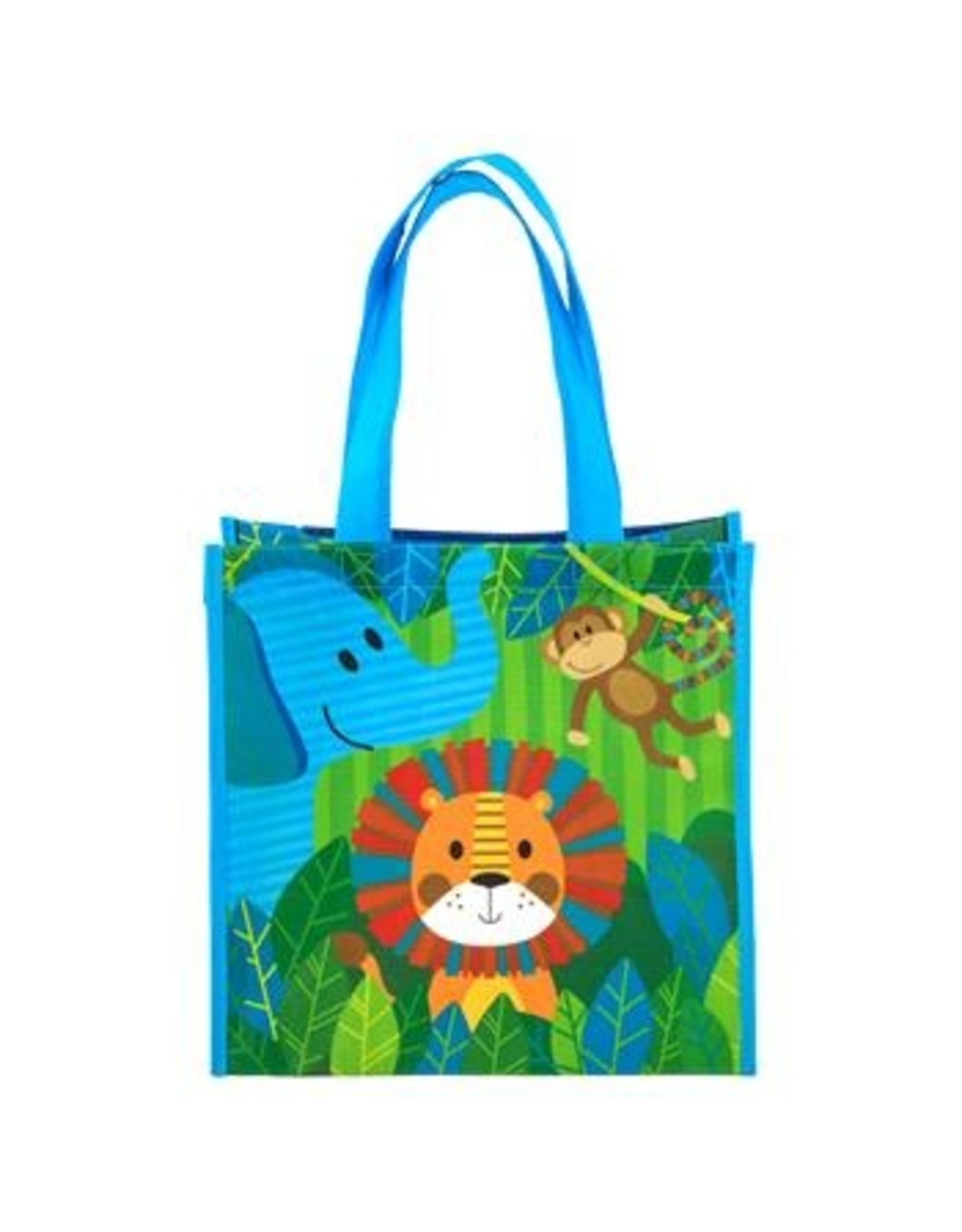 Stephen Joseph Small Recycled Gift Bag - Zoo