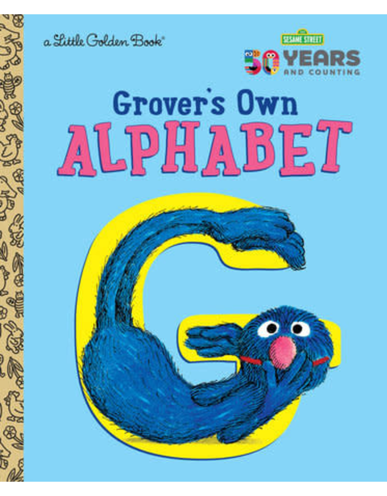 Little Golden Books Grover's Own Alphabet Little Golden Book