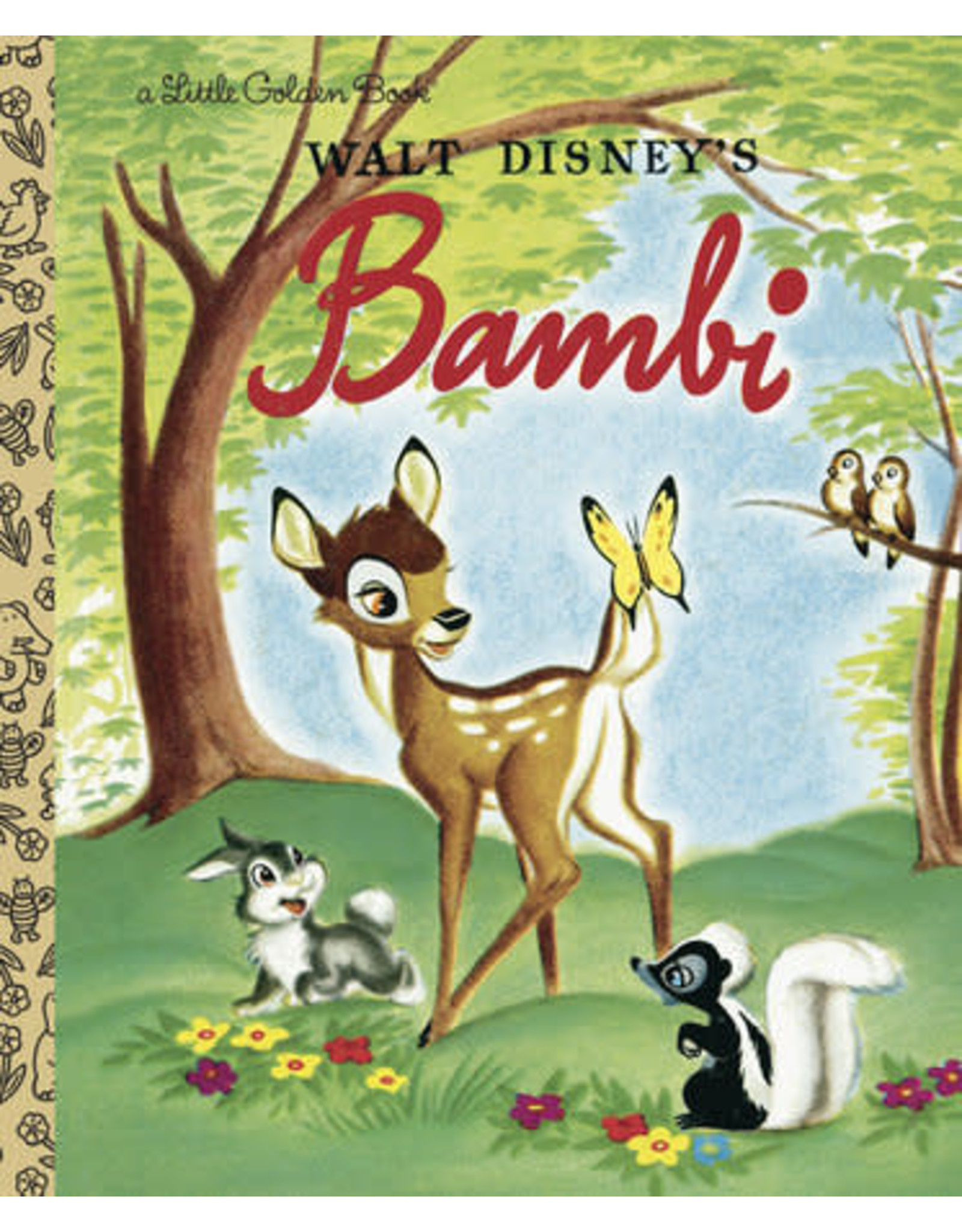 Little Golden Books Bambi Little Golden Book (Disney Classic)