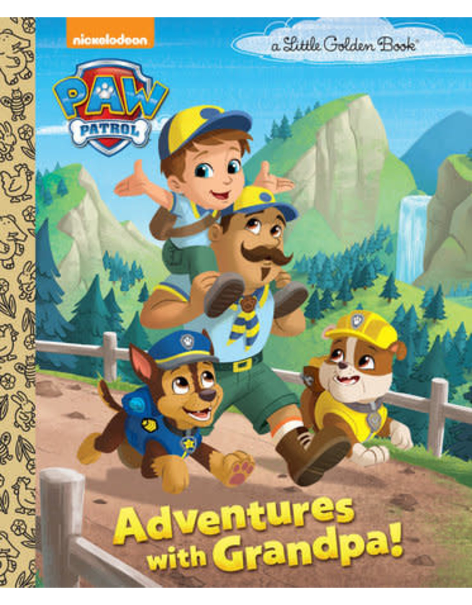 Little Golden Books Adventures with Grandpa! Little Golden Book (PAW Patrol)