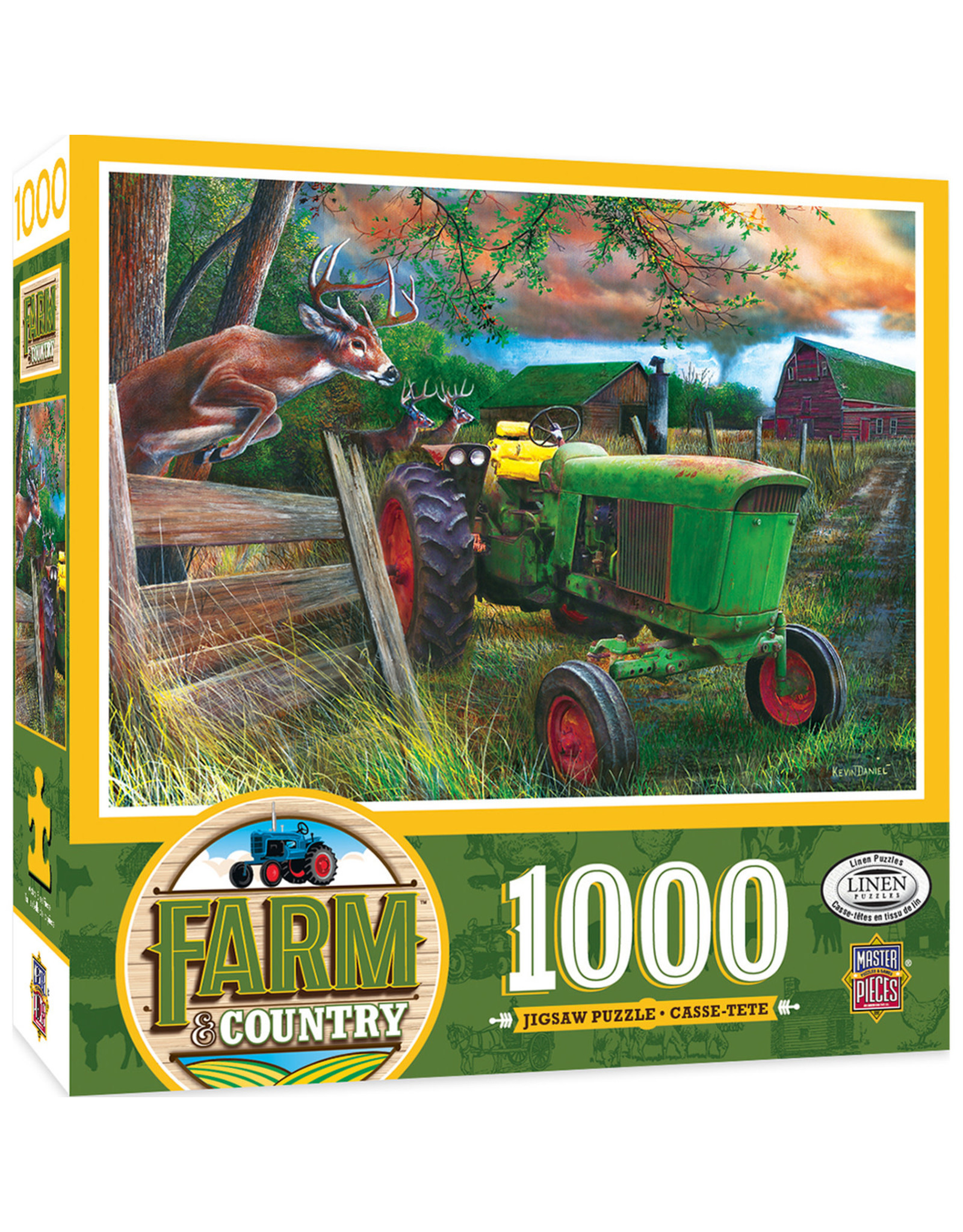 Master Pieces Farm & Country - Deer Crossing 1000 pc Puzzle