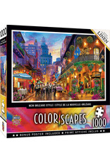 Master Pieces Colorscapes - New Orleans Style 1000 pc Puzzle