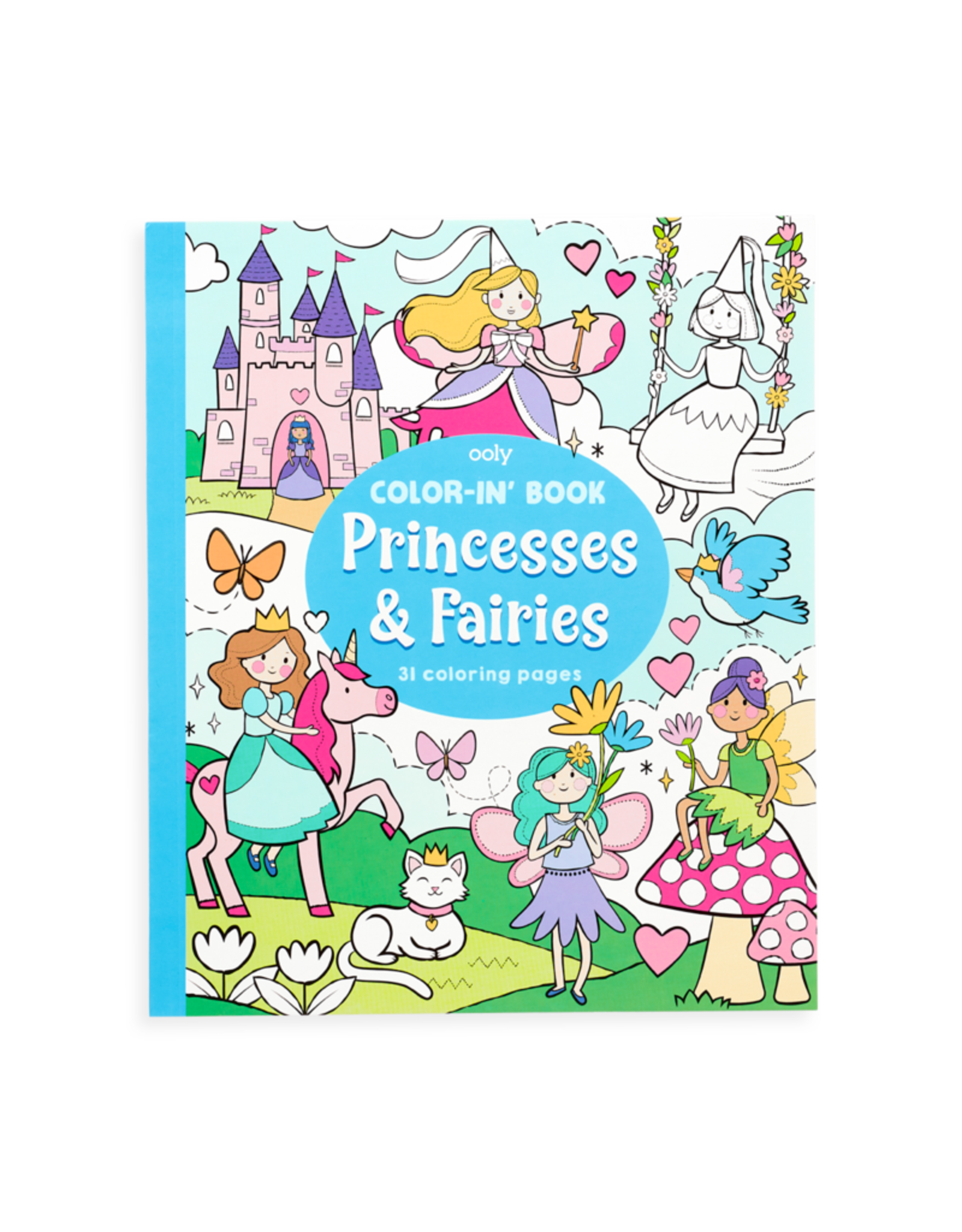 Ooly Coloring Book - Princess & Fairies