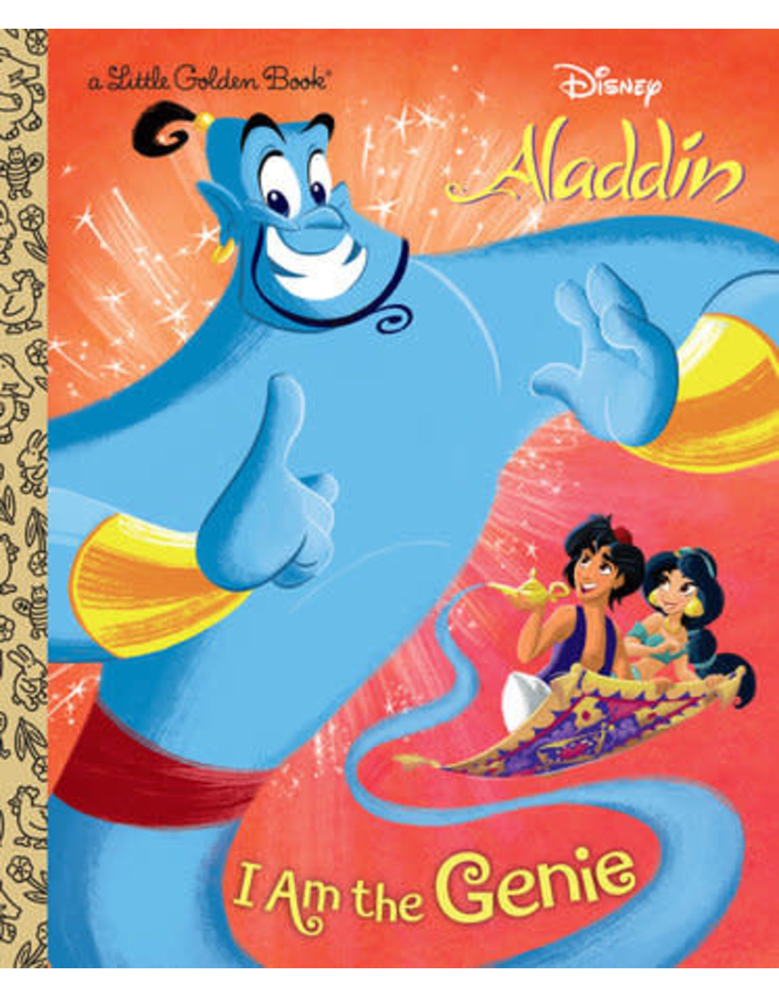 Little Golden Books I Am the Genie Little Golden Book (Disney Aladdin)