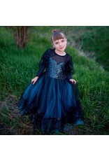 Great Pretenders Luna The Midnight Witch Dress & Headband, Size 5/6 (Discontinued)