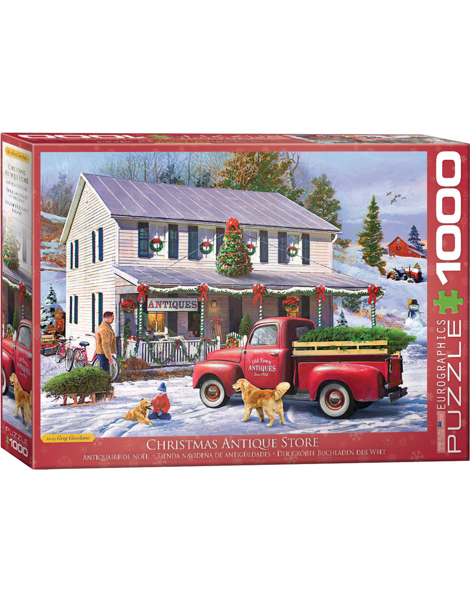Eurographics Antique Christmas Store 1000pc