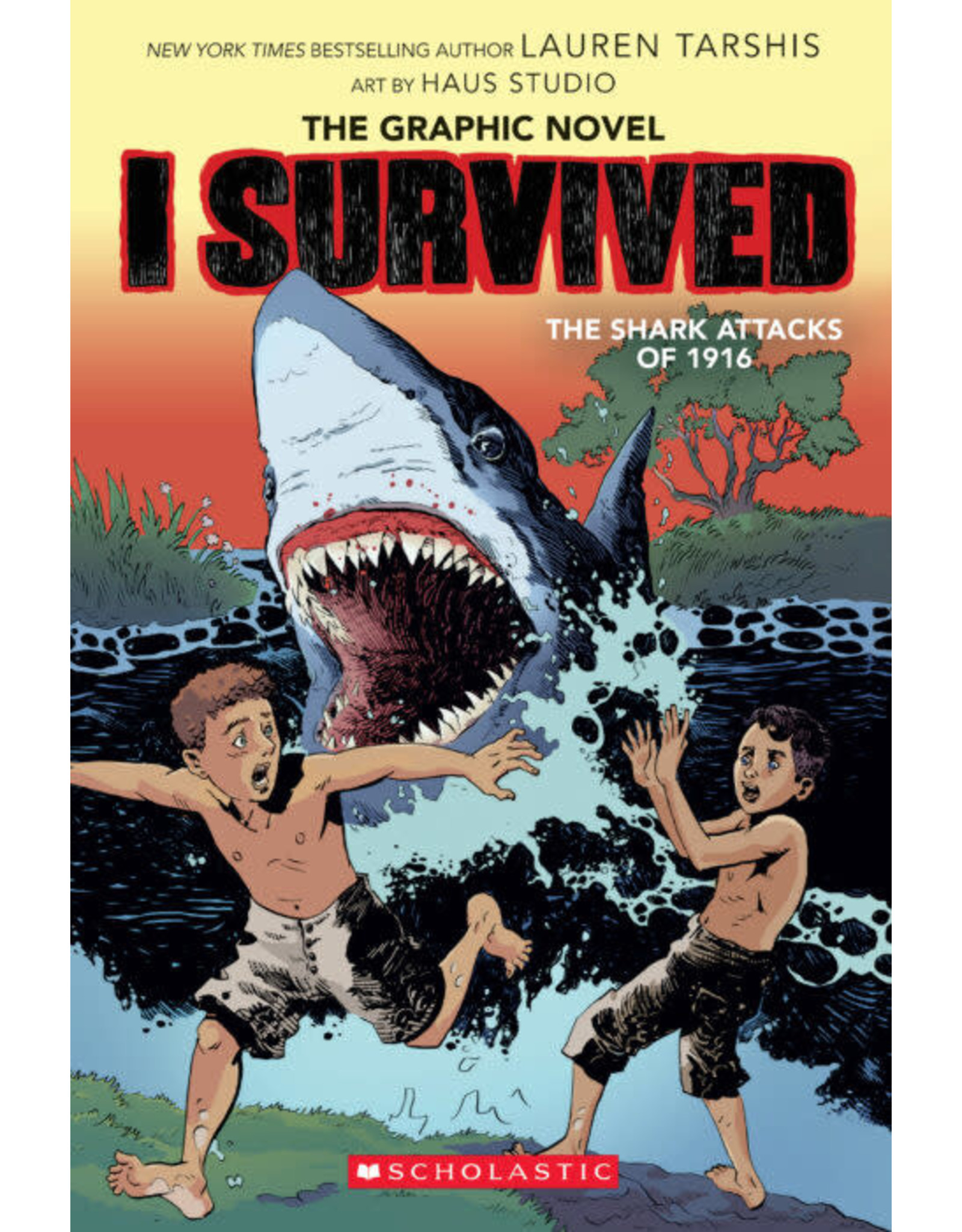 Scholastic I Survived the Shark Attacks of 1916 (Graphic Novel)