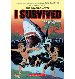 Scholastic I Survived the Shark Attacks of 1916 (Graphic Novel)