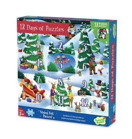 Peaceable Kingdom 12 Days Of Puzzles Advent Calendar