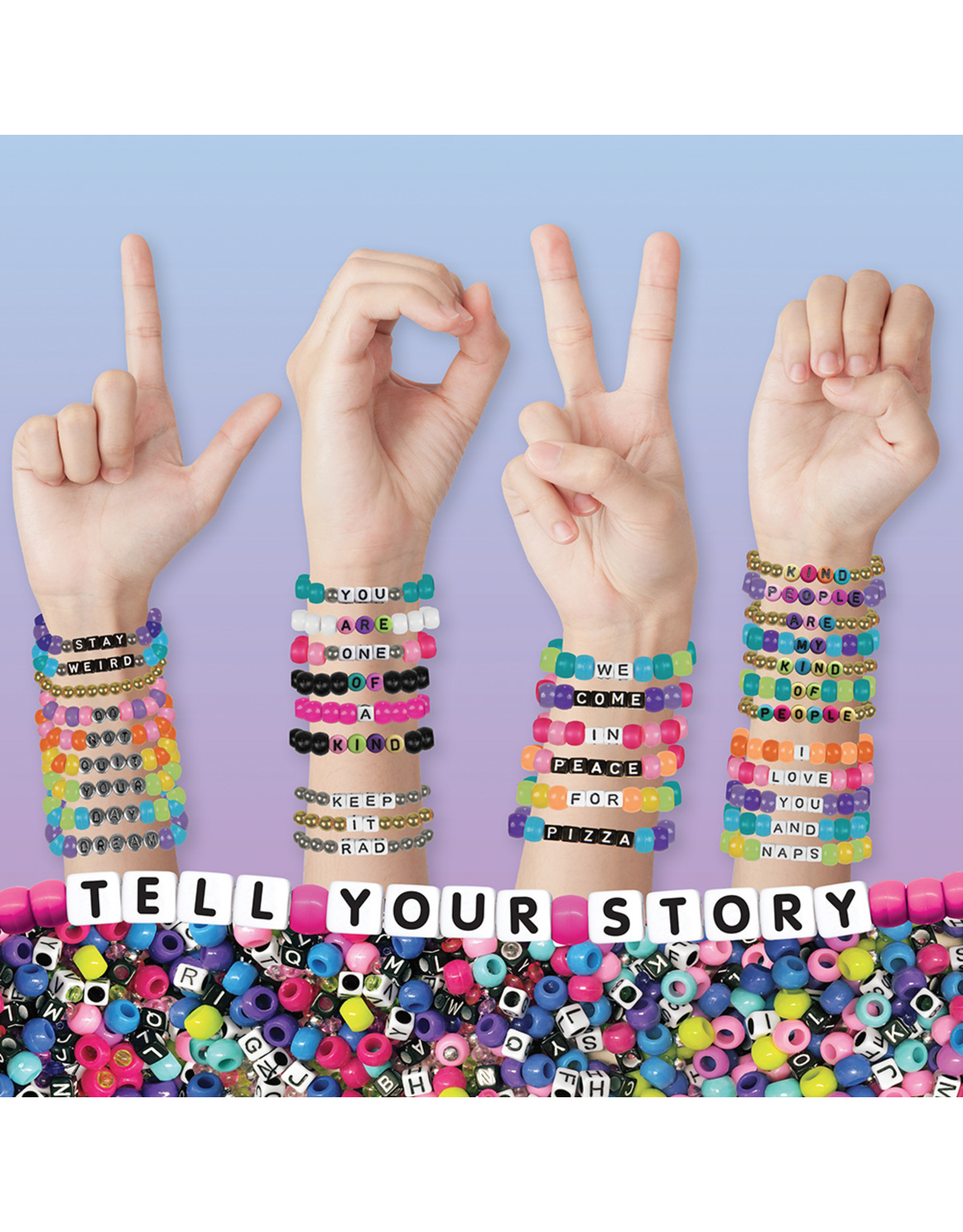 Fashion Angels - Tell Your Story Alphabet Bead Set 1500+