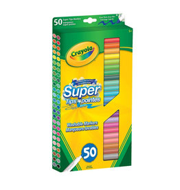 Crayola Crayola 50 Super Tips Washable Markers