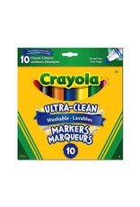Crayola Crayola 10 Ultra Clean Markers