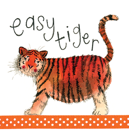 Alex Clark Art Easy Tiger Card