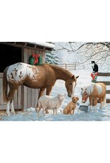 Cobble Hill Barnyard Greetings Tray Puzzle