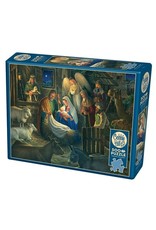 Cobble Hill Away in a Manger 500 pc