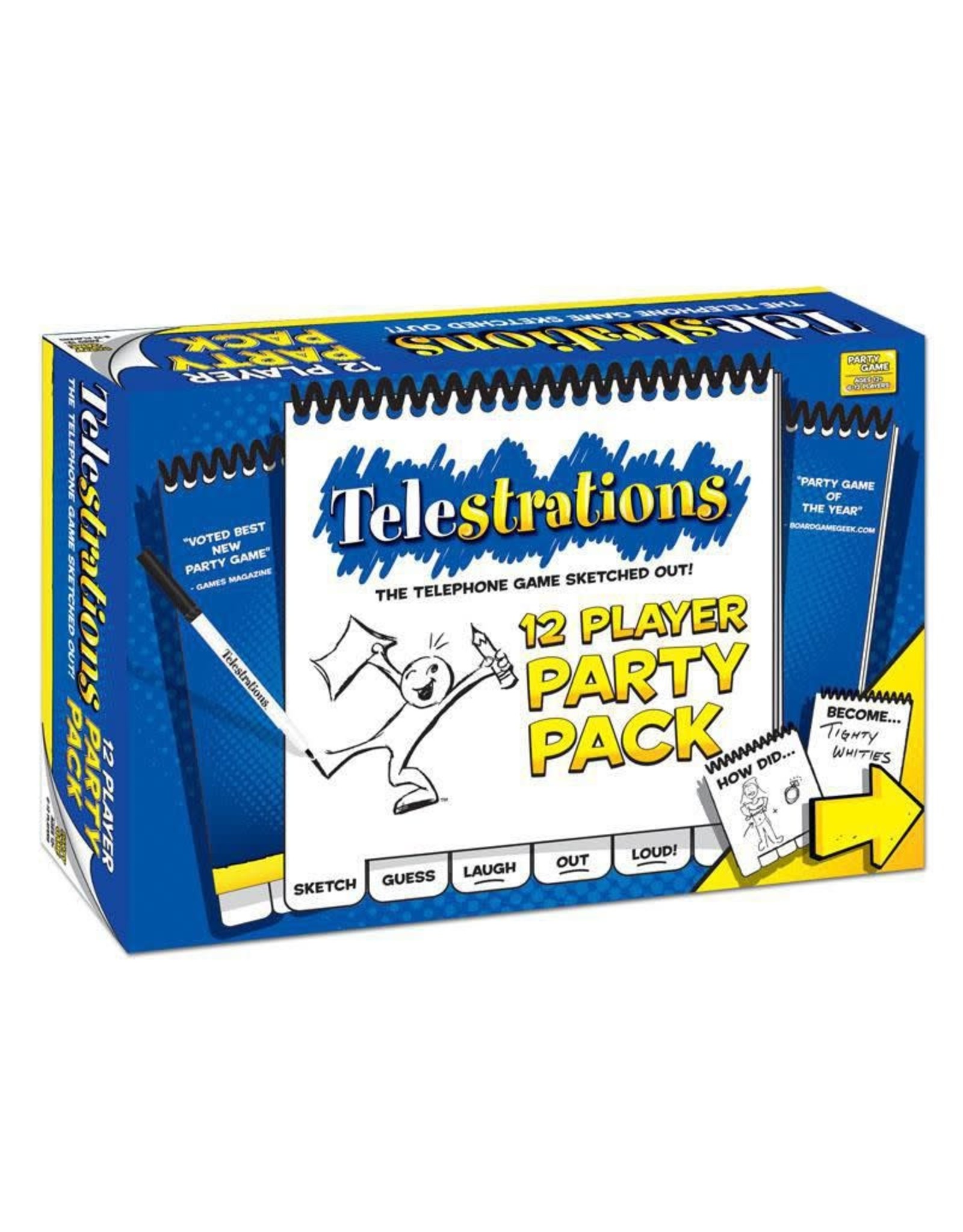 USAopoly Telestrations 12 Player - Party Pack