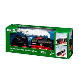 Brio BRIO Battery-Operated Steaming Train