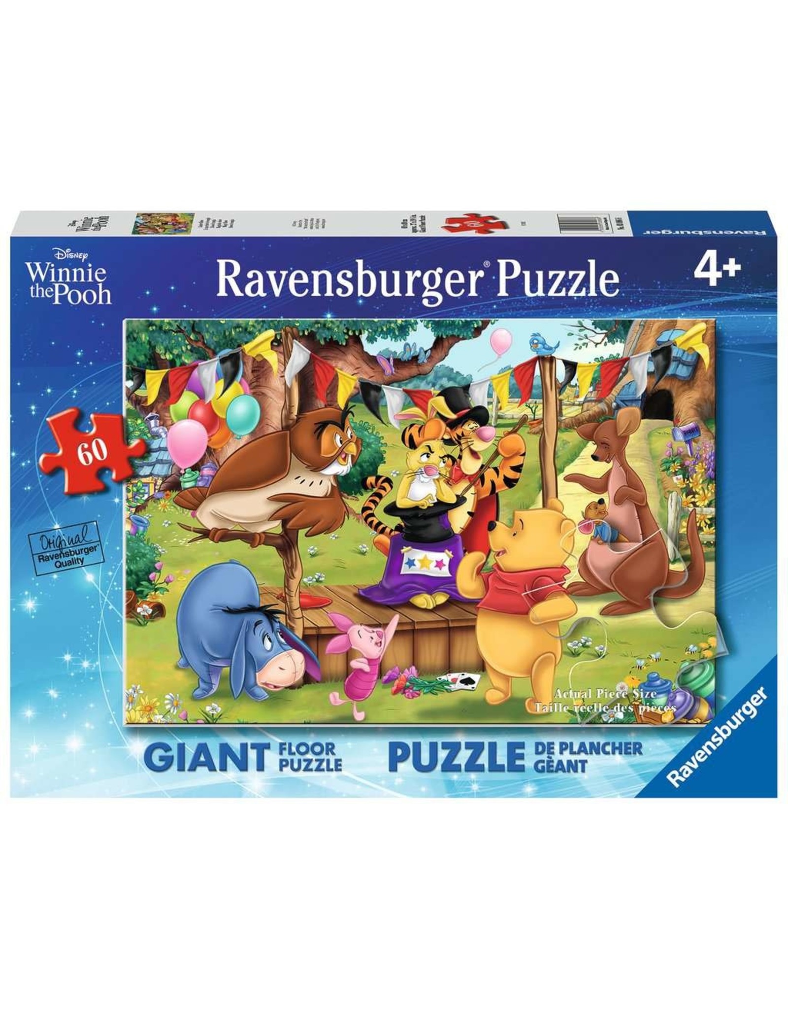 Ravensburger Winnie the Pooh - Magic Show 60pc Floor Puzzle