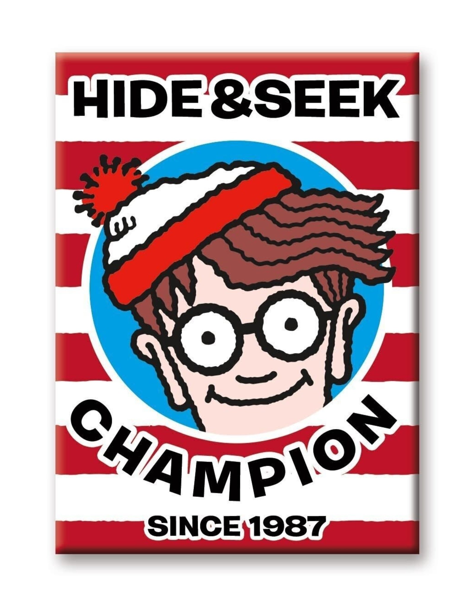 NMR Where's Waldo - Hide and Seek Flat Magnet