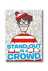 NMR Where's Waldo - Stand Out Flat Magnet