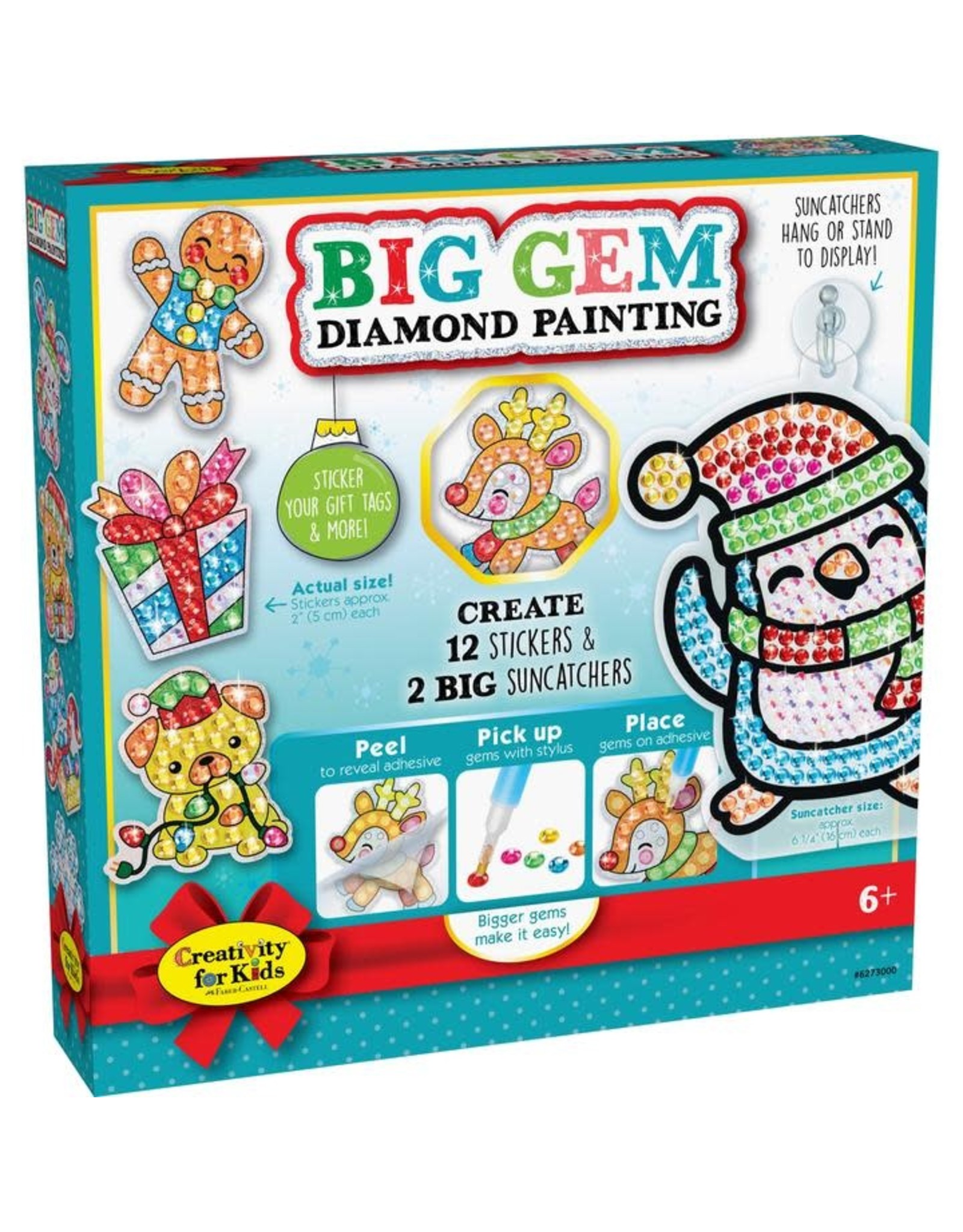 Creativity For Kids Big Gem Diamond Painting – Holiday