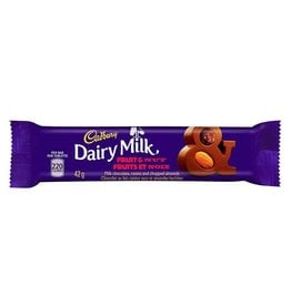 Cadbury Dairy Milk Fruit & Nut Bar (British)