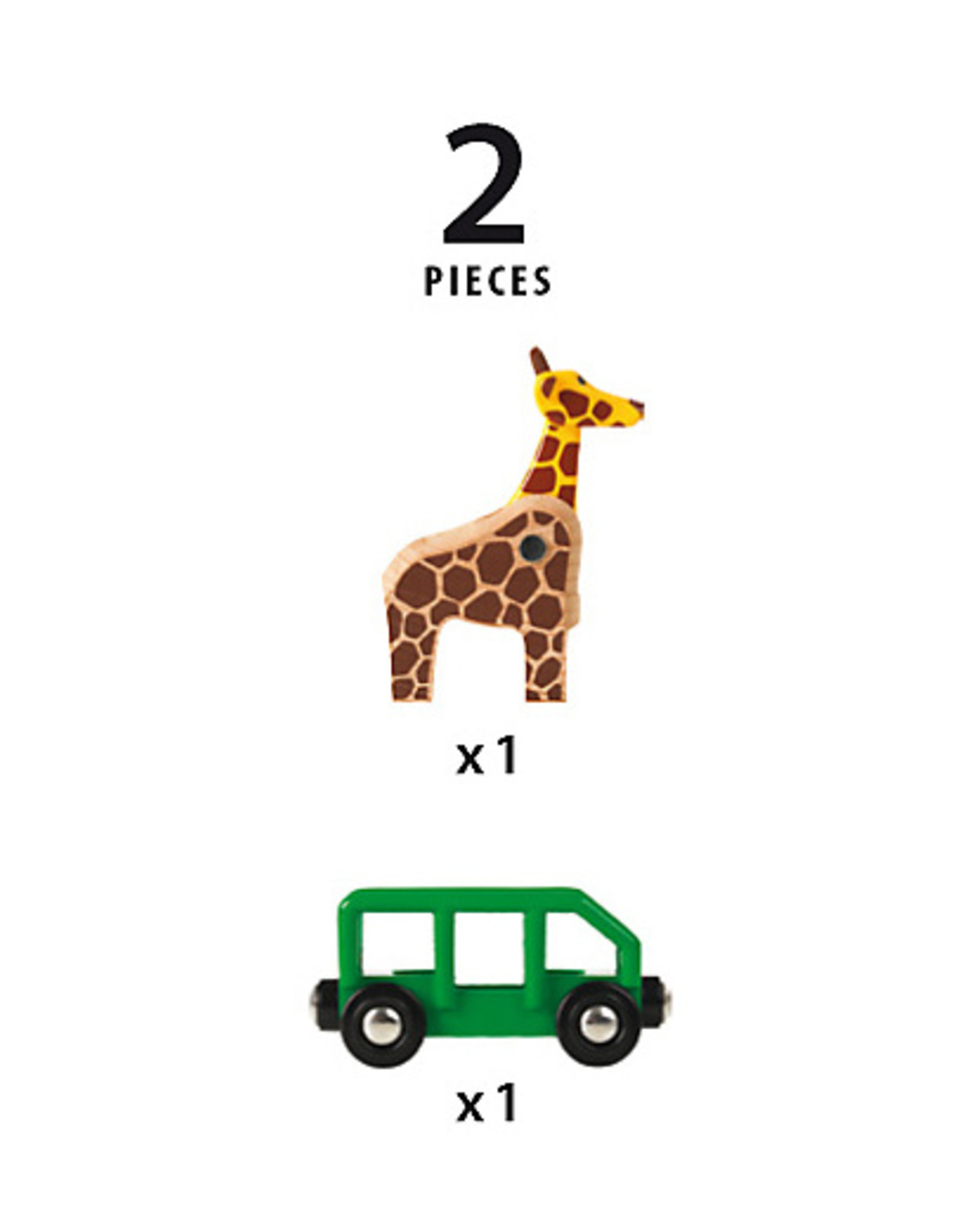 Brio BRIO Giraffe and Wagon