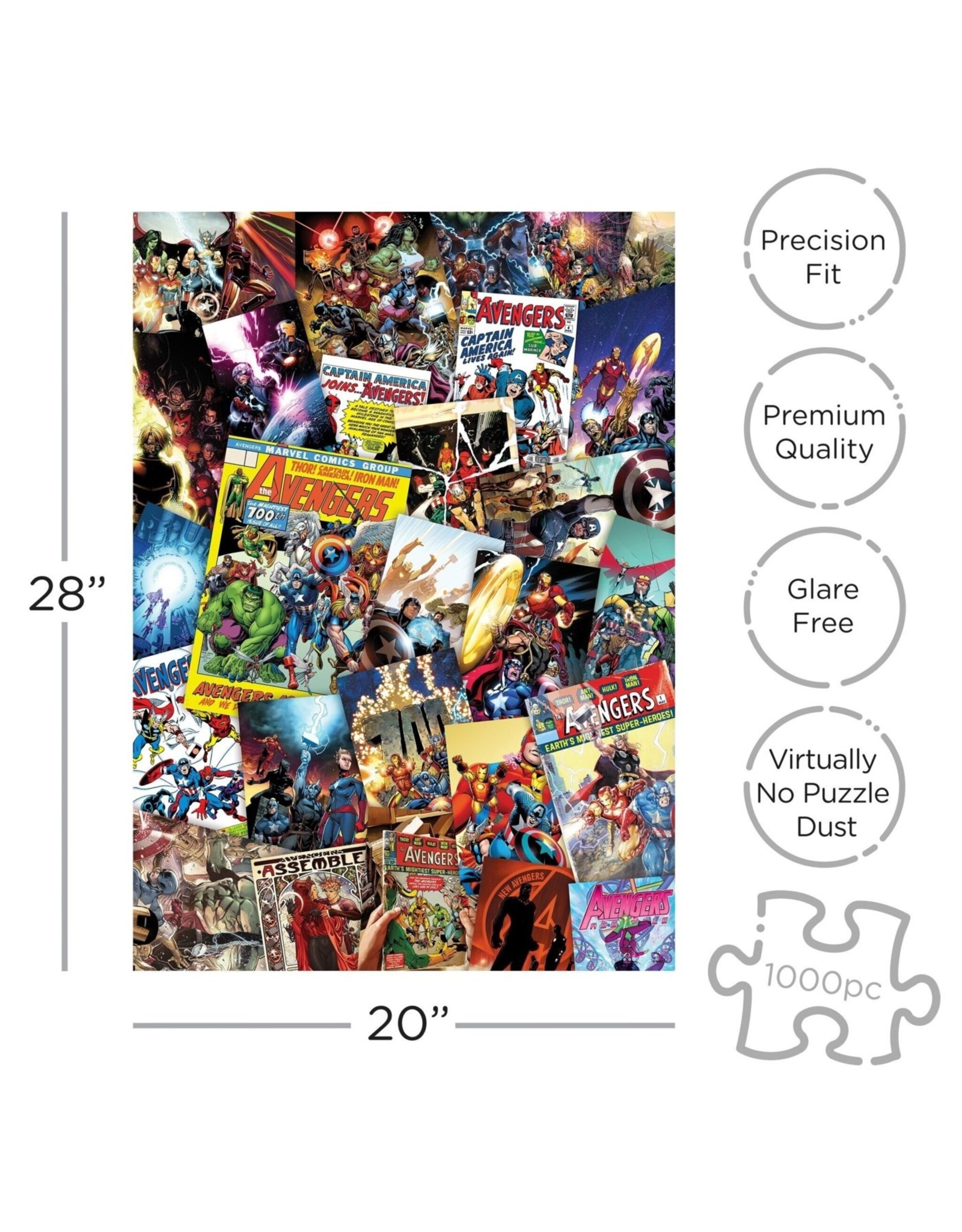 Marvel Avengers Collage 1000pc