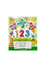 Ooly 123: Shapes + Numbers Toddler Coloring Book