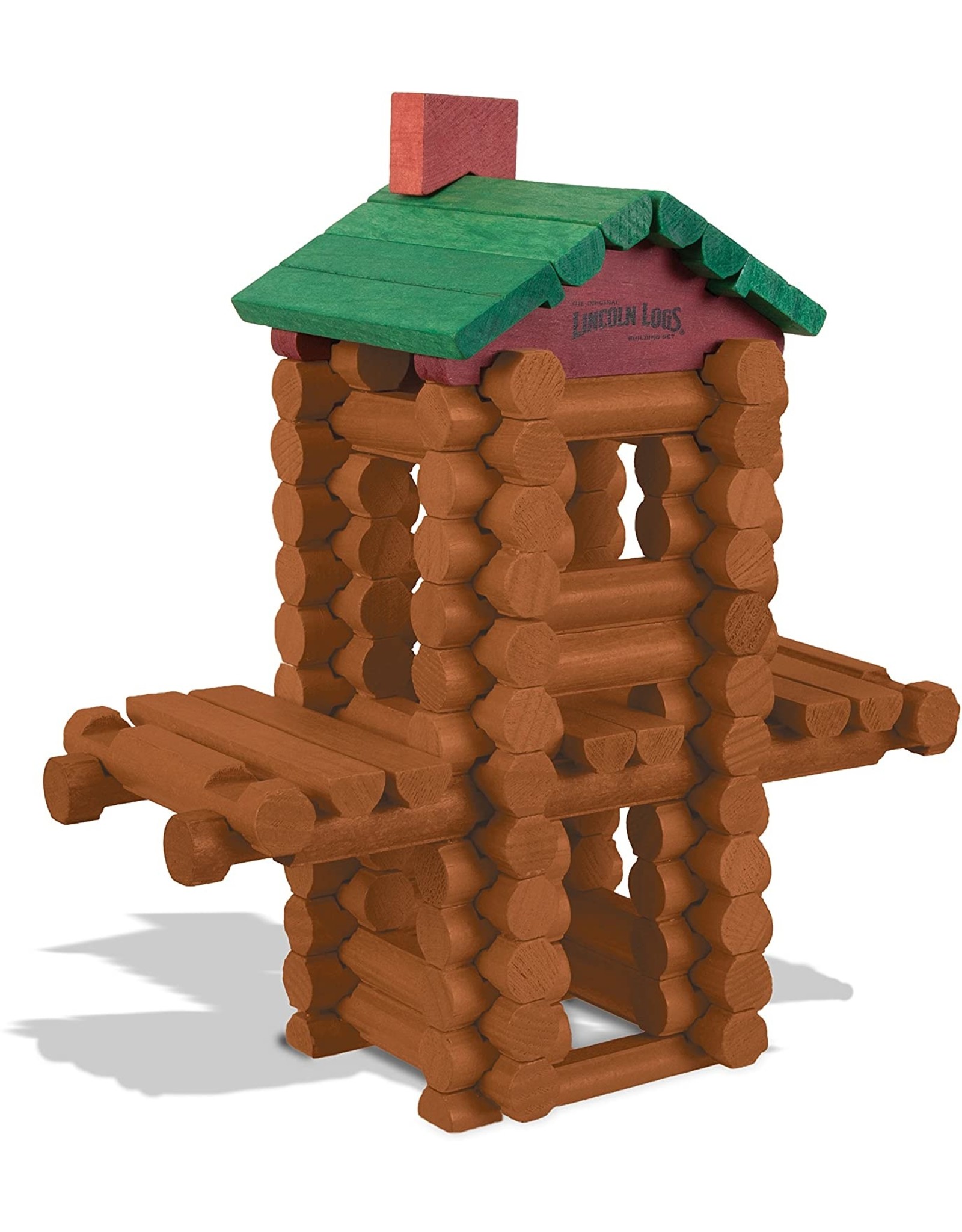 Hasbro Lincoln Logs 111pc 100th Anniversary Tin