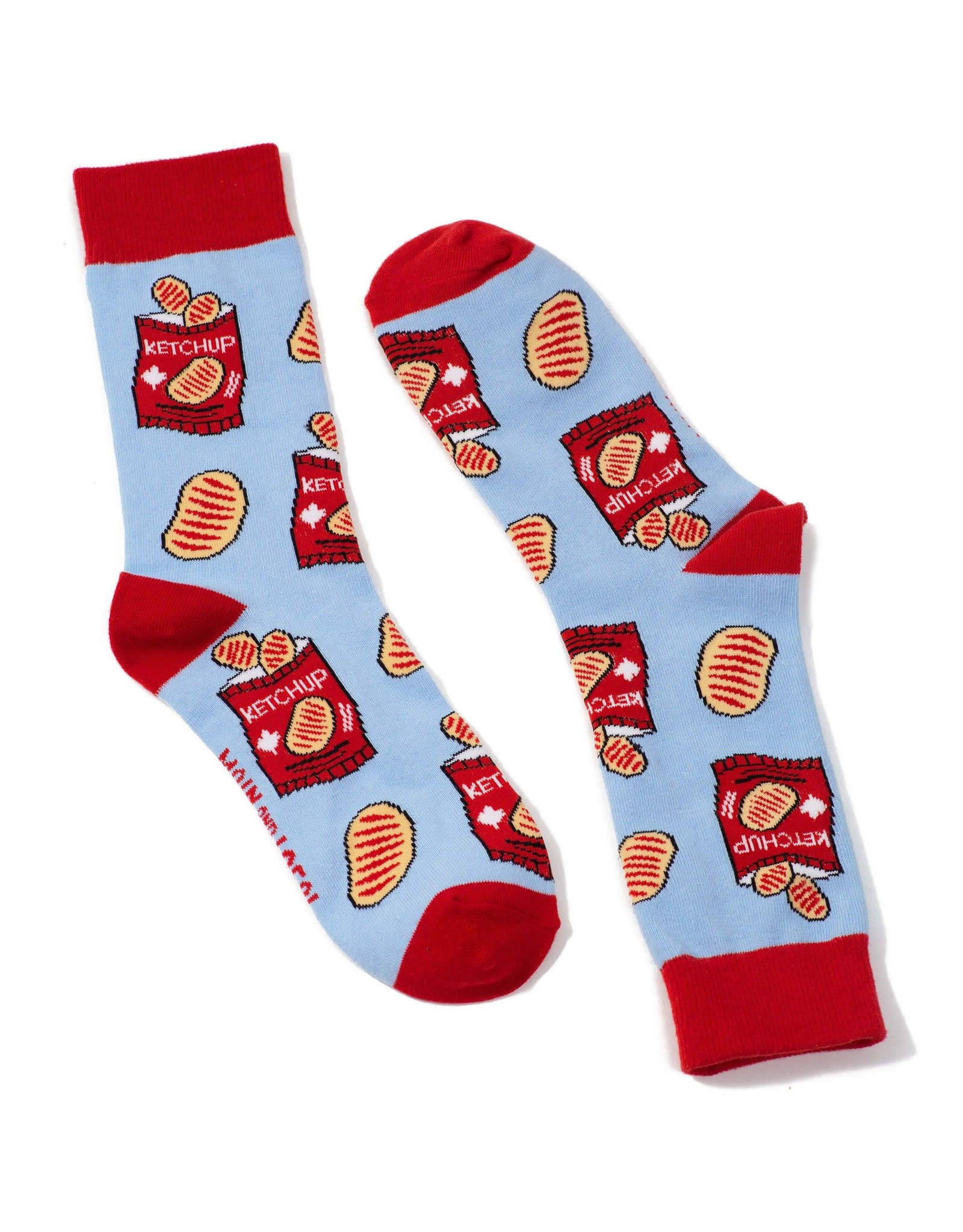 Main & Local Canadian Ketchup Chips Socks