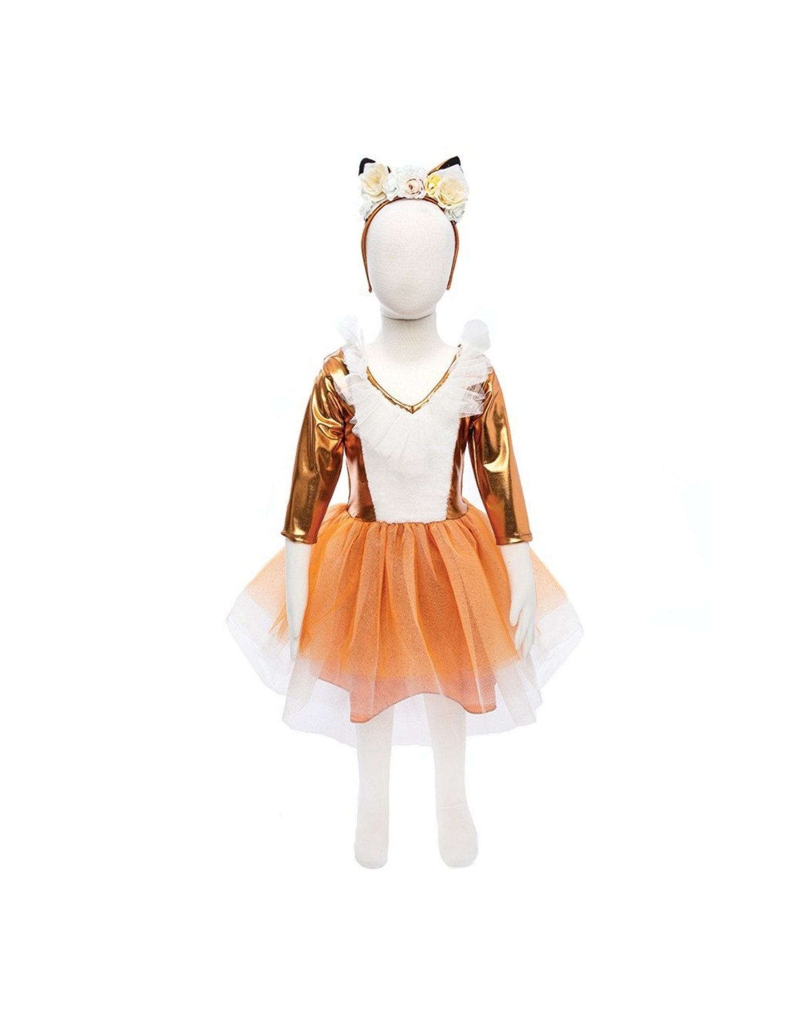 Great Pretenders Woodland Fox Dress with Headband, Size 5/6