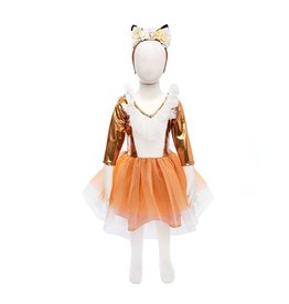 Great Pretenders Woodland Fox Dress with Headband, Size 5/6