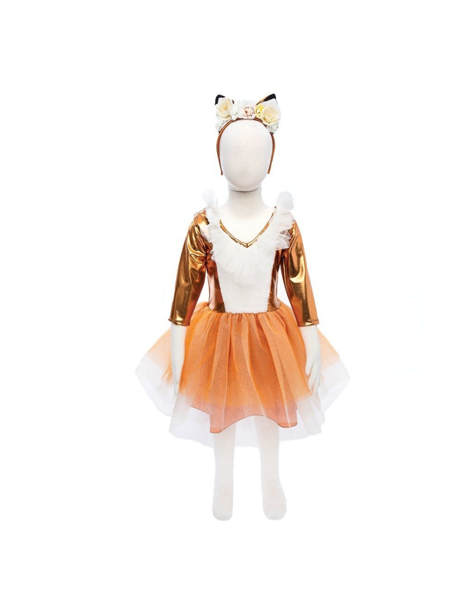 Great Pretenders Woodland Fox Dress with Headband, Size 7/8