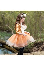 Great Pretenders Woodland Fox Dress with Headband, Size 7/8