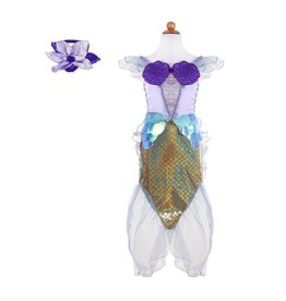 Great Pretenders Mermaid Dress & Headband, Lilac, Size 5/6