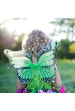 Great Pretenders Green Fairy Blooms Deluxe Dress & Wings, Size 5/6