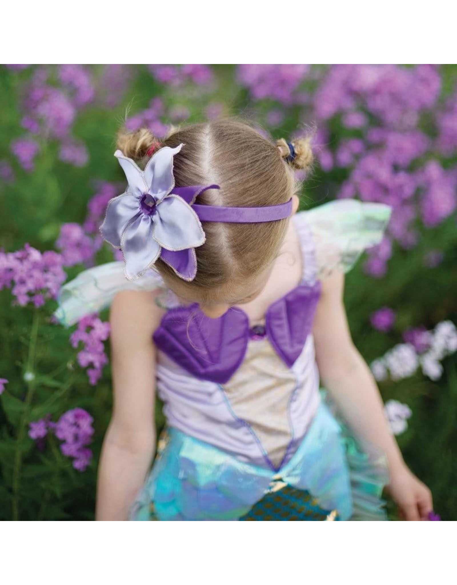 Great Pretenders Mermaid Dress & Headband, Lilac, Size 5/6