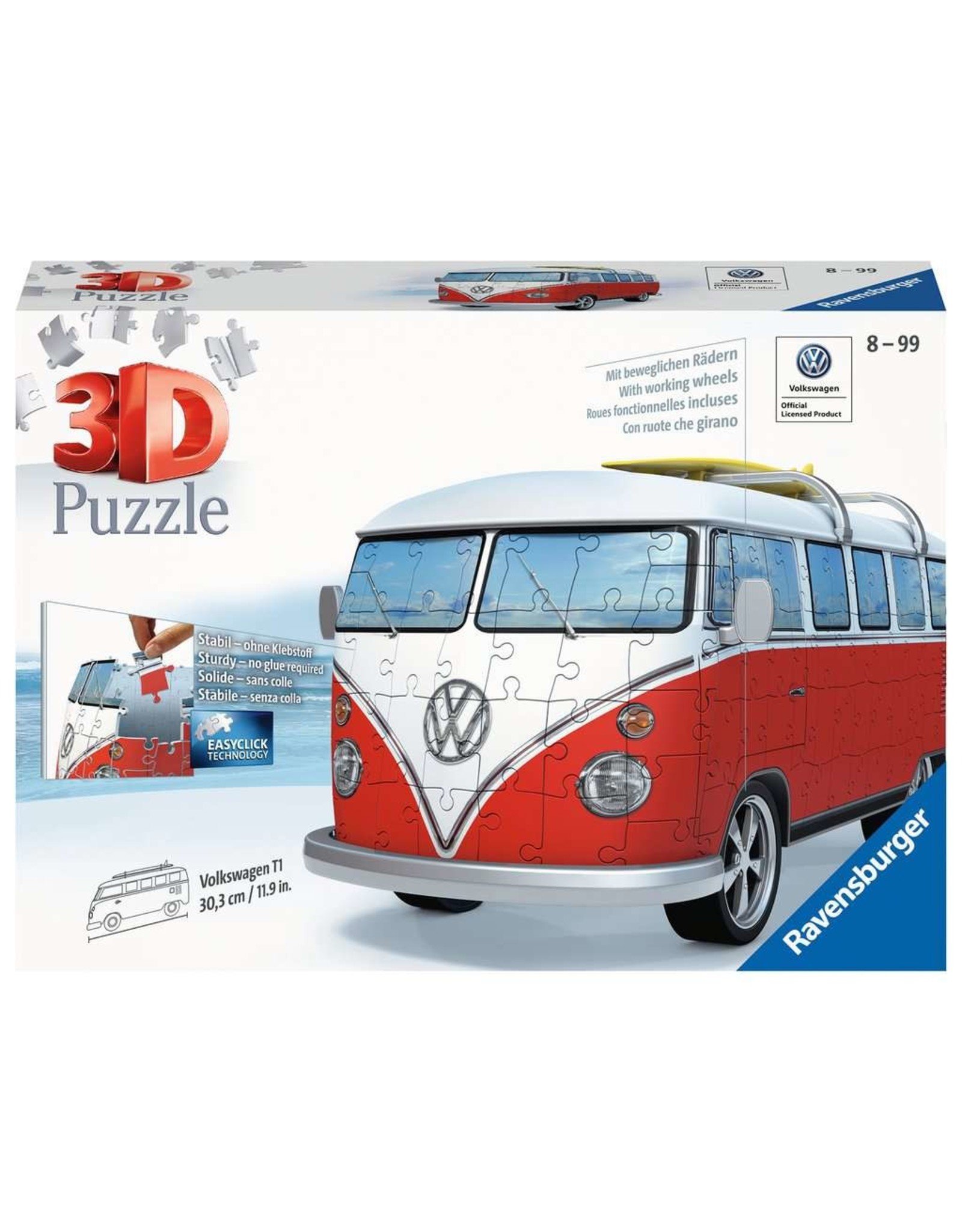 Ravensburger 3D Volkswagen T1 Campervan Puzzle