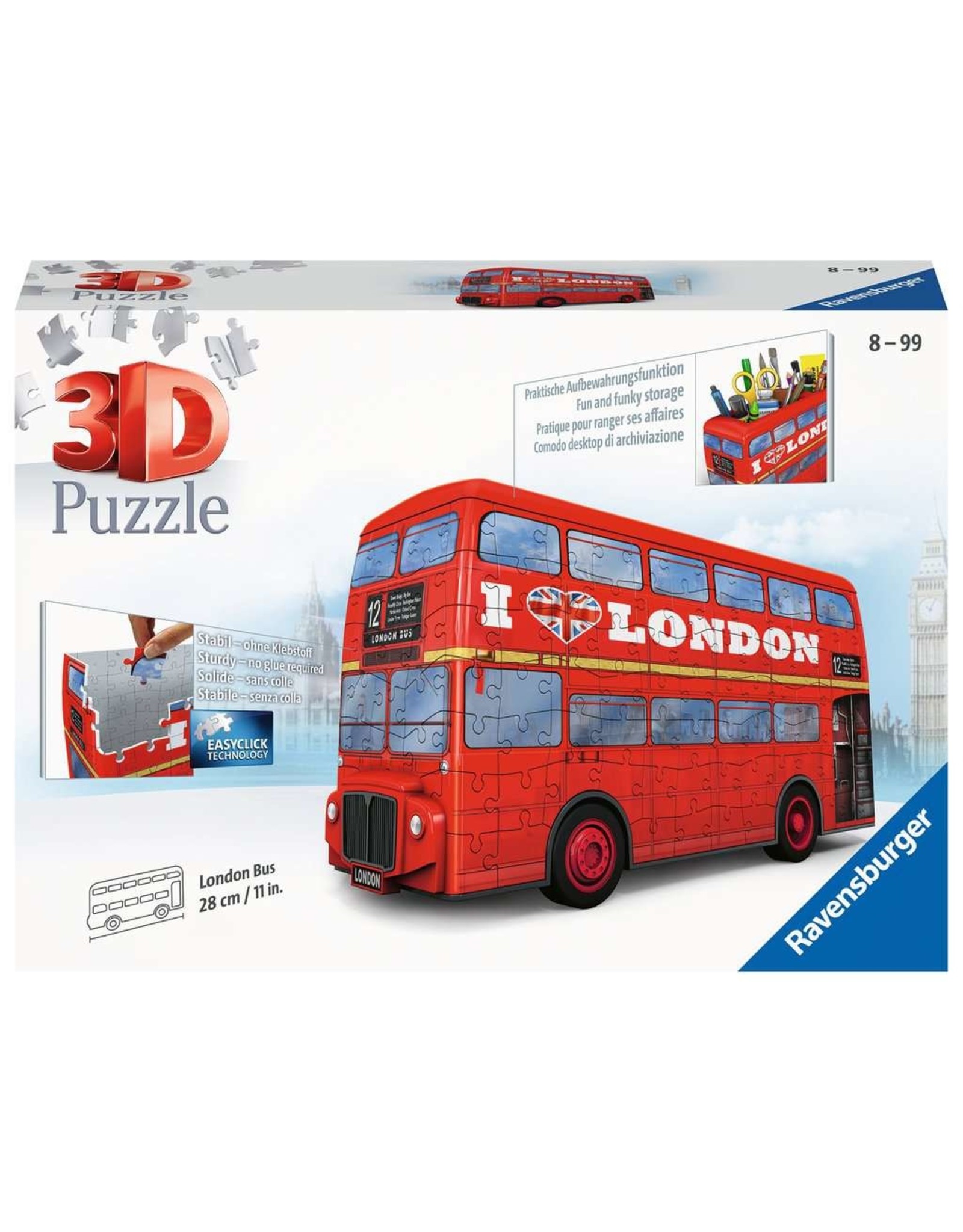 Ravensburger 3D London Bus Puzzle