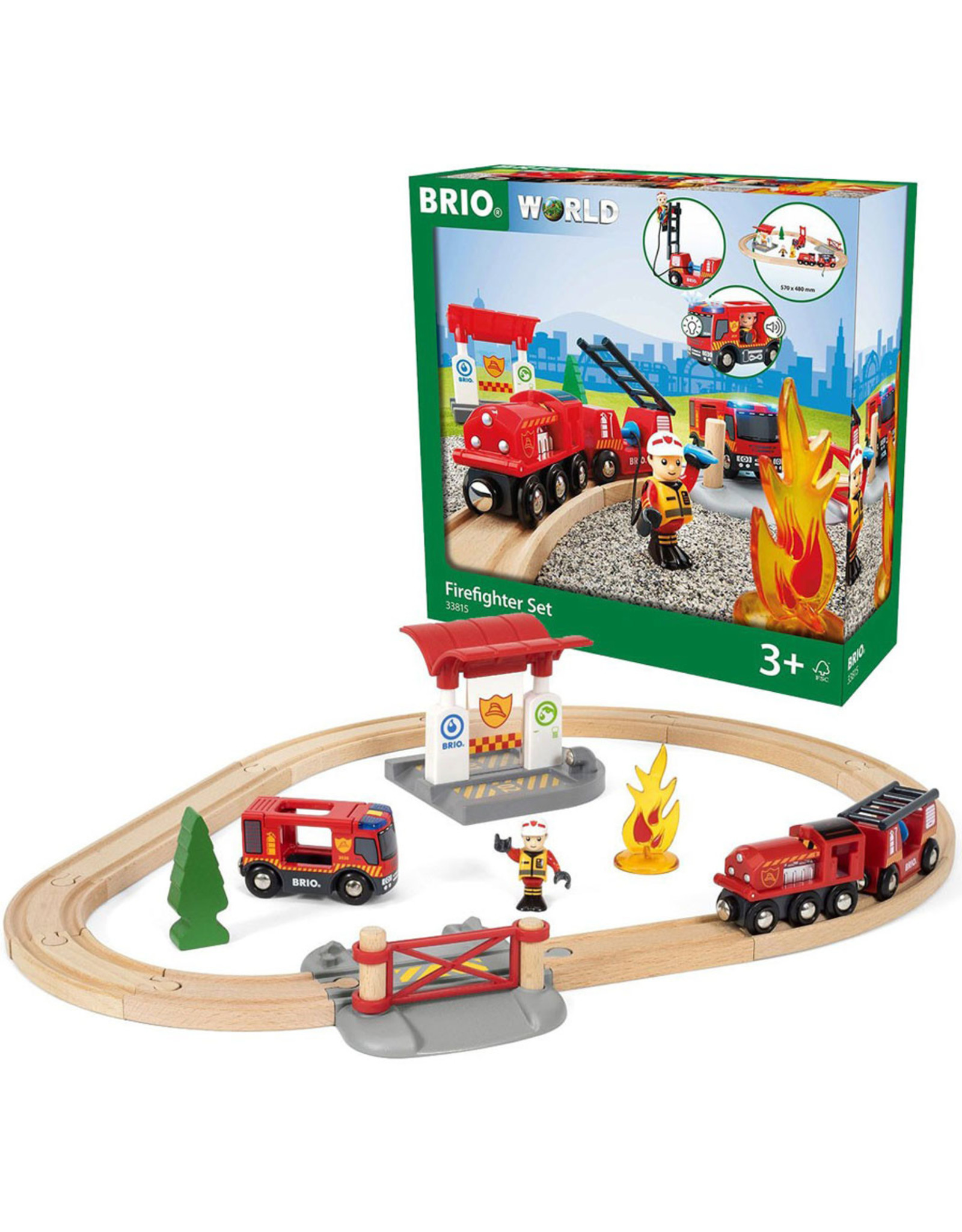 Brio BRIO Firefighter Set